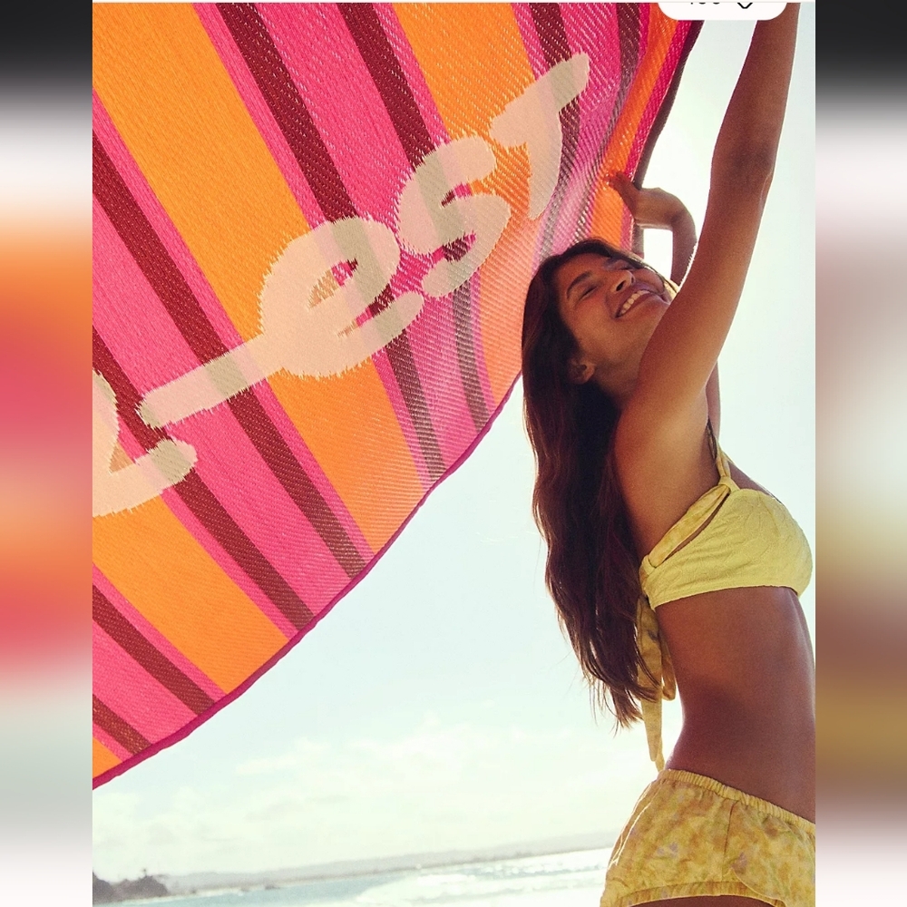 free-est Woven Beach Mat